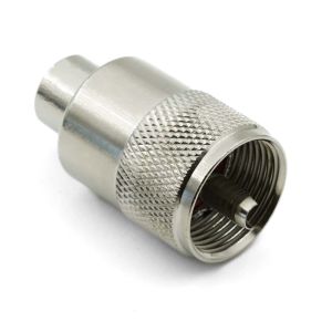 UHF uros liitin RG 58 koaksiaalikaapelille juotettava