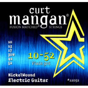 Curt Mangan 10-52 Nickel Wound Set - Sähkökitaran kielisetti (USA)