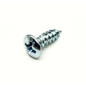 Ovaalikanta puuruuvi 3mm x 10mm kromi
