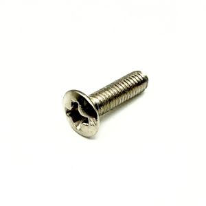 Ovaalikanta koneruuvi 3mm x 10mm nikkeli