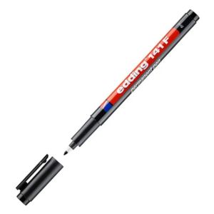 EDDING 141F tussikynä, kärki 0.6 mm soveltuu myös piirilevyhommiin