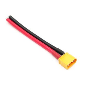 XT-60 uros johdoilla 10cm silikoni 12awg vapaat päät