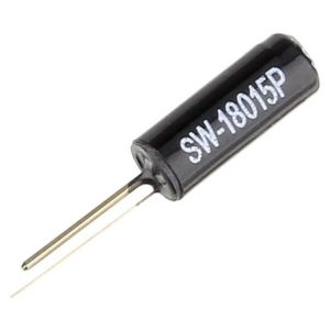 Tärinäkytkin värinäkytkin Arduino sovelluksiin pystymalli SW18015P vibration switch (spring type)