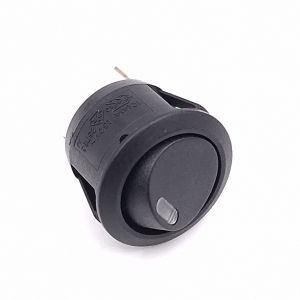 Keinukytkin nro:25  pyöreä 1 x ON-OFF ledillä