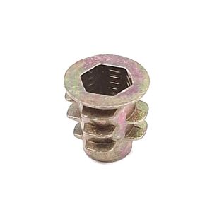 Rampamuhvi M5 x 10mm, kierreinsertti, teräs