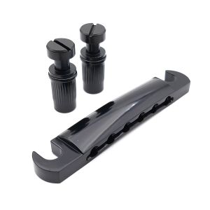 LP -tyylinen stopbar tailpiece, musta - Standard