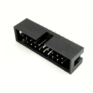 20pin (2x10) IDC-uros piirilevylle - suora