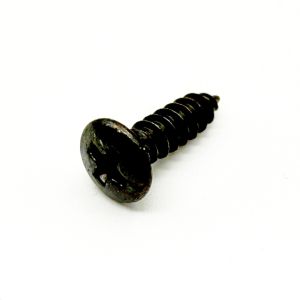 Ovaalikanta puuruuvi 2.5mm x 10mm musta