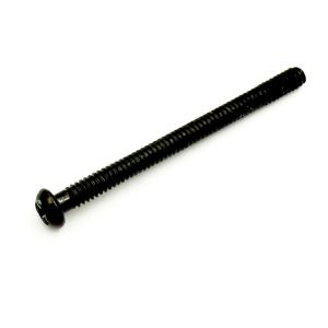 Kupukanta koneruuvi 2.5mm x 32mm musta