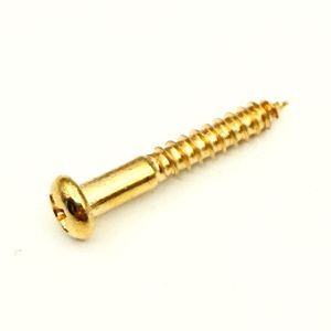 Kupukanta puuruuvi 3.5mm x 25mm kulta