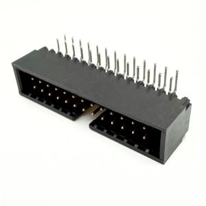 26pin (2x13) IDC-uros piirilevylle - kulma