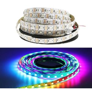 WS2812B RGB LED-nauha 5V IP20 60LED/m 5m