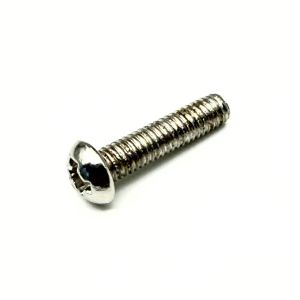 Kupukanta koneruuvi 3mm x 12mm nikkeli