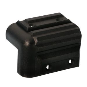 ADAM HALL 4072 41x57mm muovinen kulmasuoja, musta