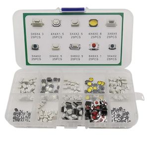 SMD painonappilajitelma 250kpl
