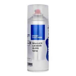NitorLACK nitrocellulose paint gloss clear - 400ml aerosol