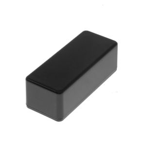 Valualumiinikotelo 1590A 92.5x38.5x31mm MUSTA