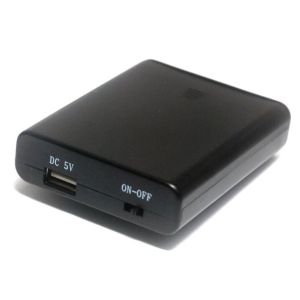 Paristokotelo 4 x AA/R6 ON - OFF kytkimellä ja USB liittimellä (6V out)