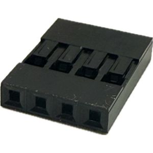 DuPont liitinkuori r. 2.54 mm, 4 -napainen