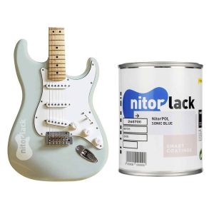 NitorLACK nitrocellulose paint sonic blue - 500ml can