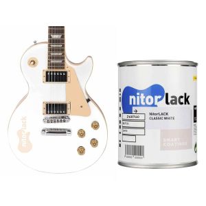 NitorLACK nitroselluloosalakka klassinen valkoinen - 500 ml tölkki