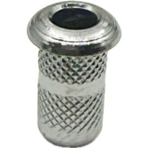 Kieltenpujotusholkki KPH521CR kromi "thru top"