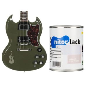 NitorLACK nitrocellulose paint olive drab - 500ml can