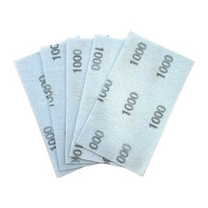 NitorLACK Flex latex sanding sheets 130 x 75 mm sheets K1000 - 5 pcs