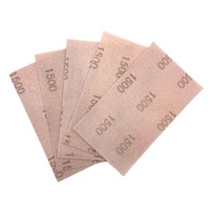 NitorLACK Flex latex sanding sheets 130 x 75 mm sheets K1500 - 5 pcs