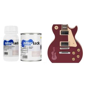 NitorLACK NitorPOL polyuretaanimaali kirsikka - 500ml tölkki + 250ml kovete