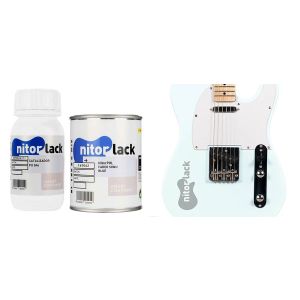 NitorLACK NitorPOL polyuretaanimaali haalistunut sonic sininen - 500ml tölkki + 250ml kovete