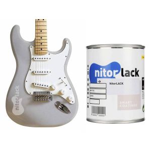 NitorLACK NitorPOL akryylimaali inca hopea - 500 ml tölkki
