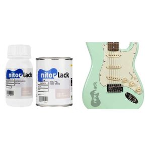 NitorLACK NitorPOL polyuretaanimaali surf green - 500ml tölkki + 250ml kovete