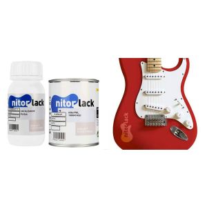 NitorLACK NitorPOL polyuretaanimaali torino red - 500ml tölkki + 250ml kovete
