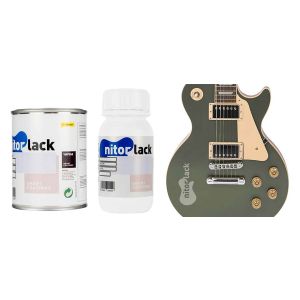 NitorLACK NitorPOL polyuretaanimaali oxfordinharmaa - 500ml tölkki + 250ml kovete