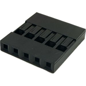 DuPont liitinkuori r. 2.54 mm, 5 -napainen
