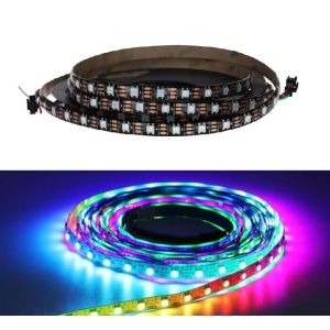 WS2812B RGB LED-nauha 5V IP65 60LED/m 1m