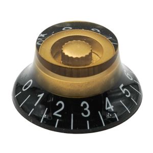 Bell Top Hat nuppi - GOLD-BLACK