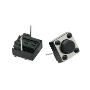 Painonappi piirilevylle 6 x 6 x 5 mm - 2 pin