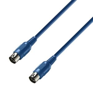 ADAM HALL midikaapeli 0.75m, sininen