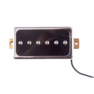 Humbuckerin kokoinen AlNiCo P90, Talla / kaula, kromi