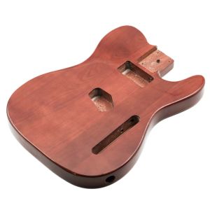 Tele body, saarni, HS, "Vintage Red Amber", lakattu, gloss