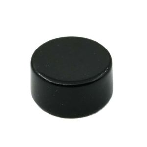 Otelautamerkki musta - 6mm - muovi