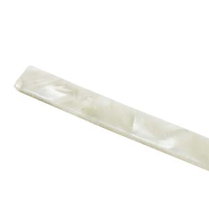 Reunanauha 6 mm, Celluloid, Pearl White, FWP1560