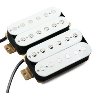 UT Guitar Parts - AlNiCo 5 Humbucker -setti, 50s vintage - valkoinen
