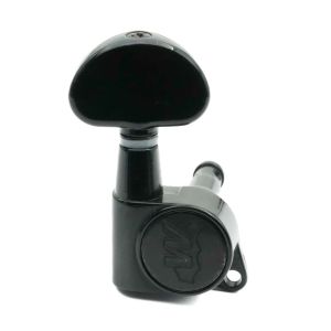 Wilkinson® WJN03 - EZ-LOK™ virityskoneisto, LP-tyyli, 3L + 3R, musta