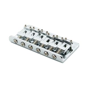 UT Guitar Parts - S-K2 kiinteä vintage talla - strings-thru - kromi