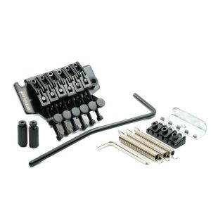 Wilkinson® WODL1 locking tremolo (Floyd Rose style) vibratalla - musta