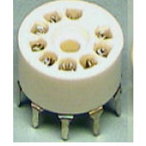 9PPC2 9-Pin Noval socket for PCB Hard Plastic