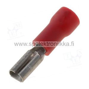 Abiko 2.8 mm punainen naaras 0.5 - 1 mm kaapelille